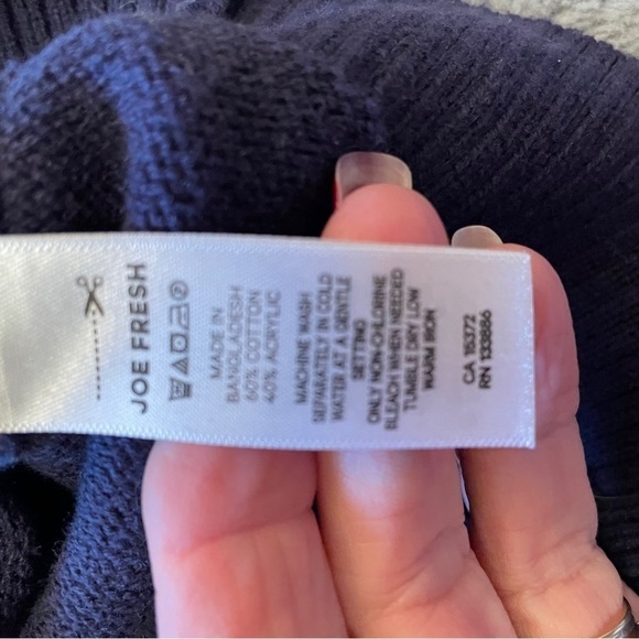 Letterman Cardigan Sweater button up- White Stripes -Letter B on Pocket Size XL - Picture 7 of 11